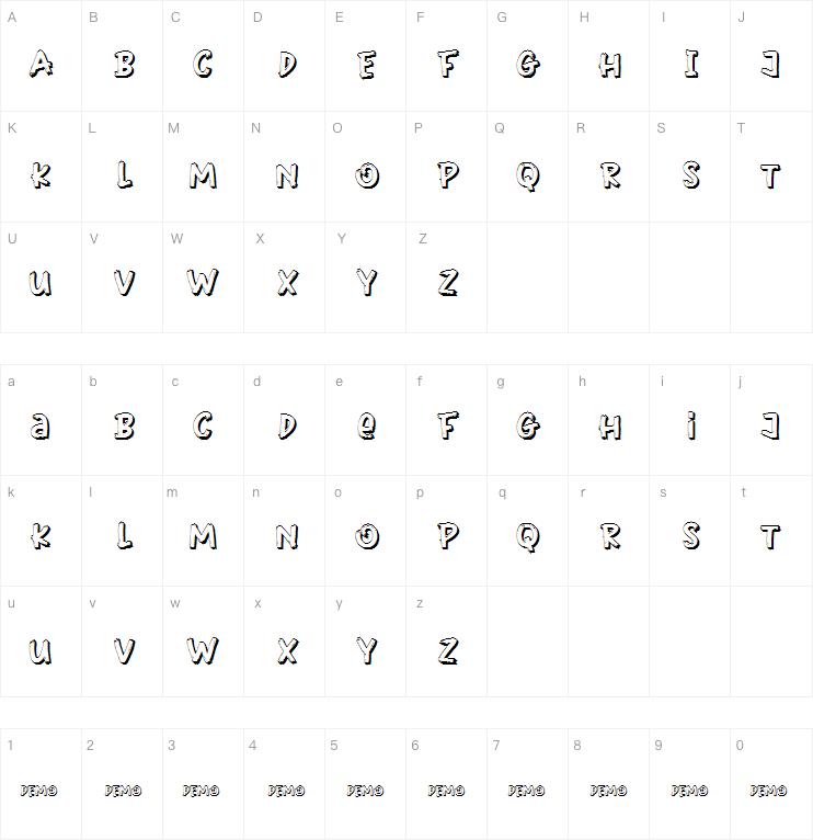 Bombtrack字体