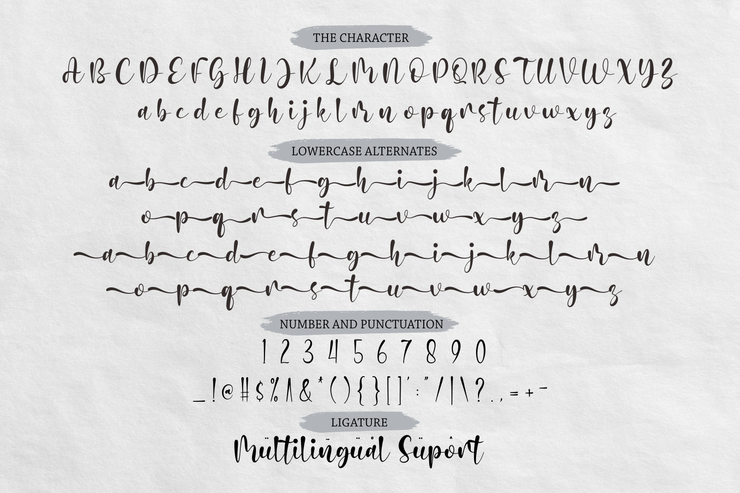 Madine Style字体 4