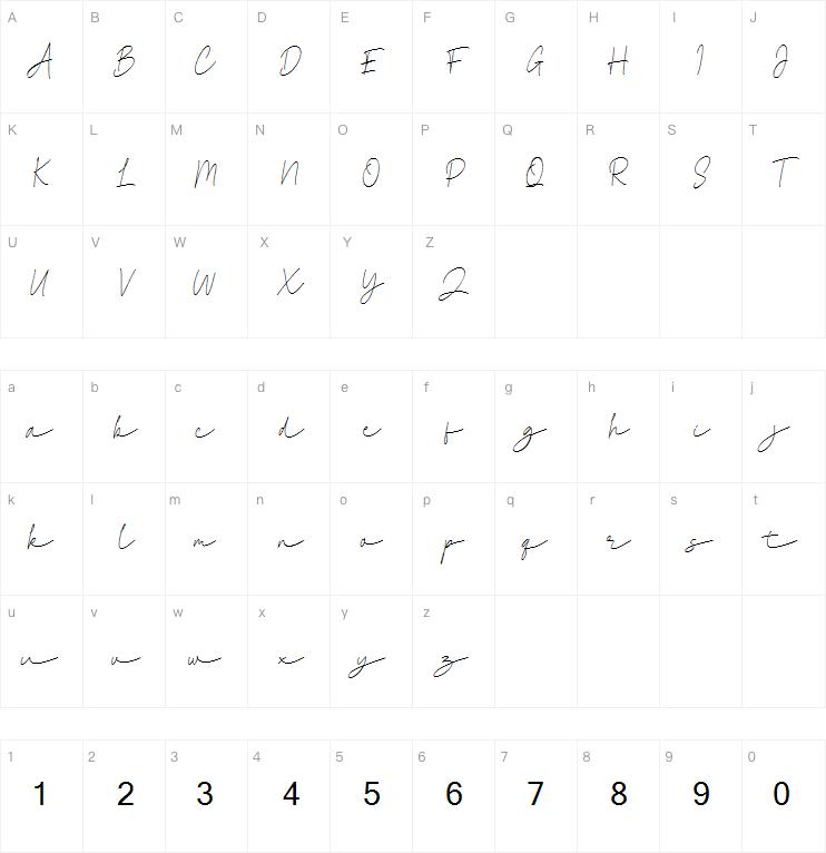 Lichand字体