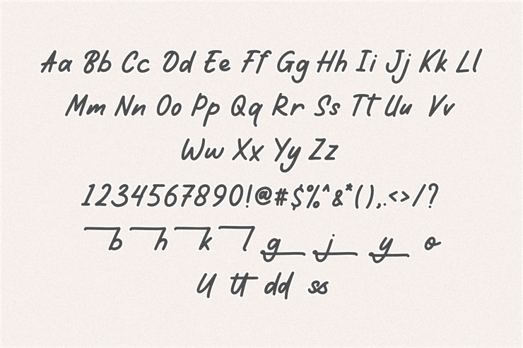 Donnabold字体 7