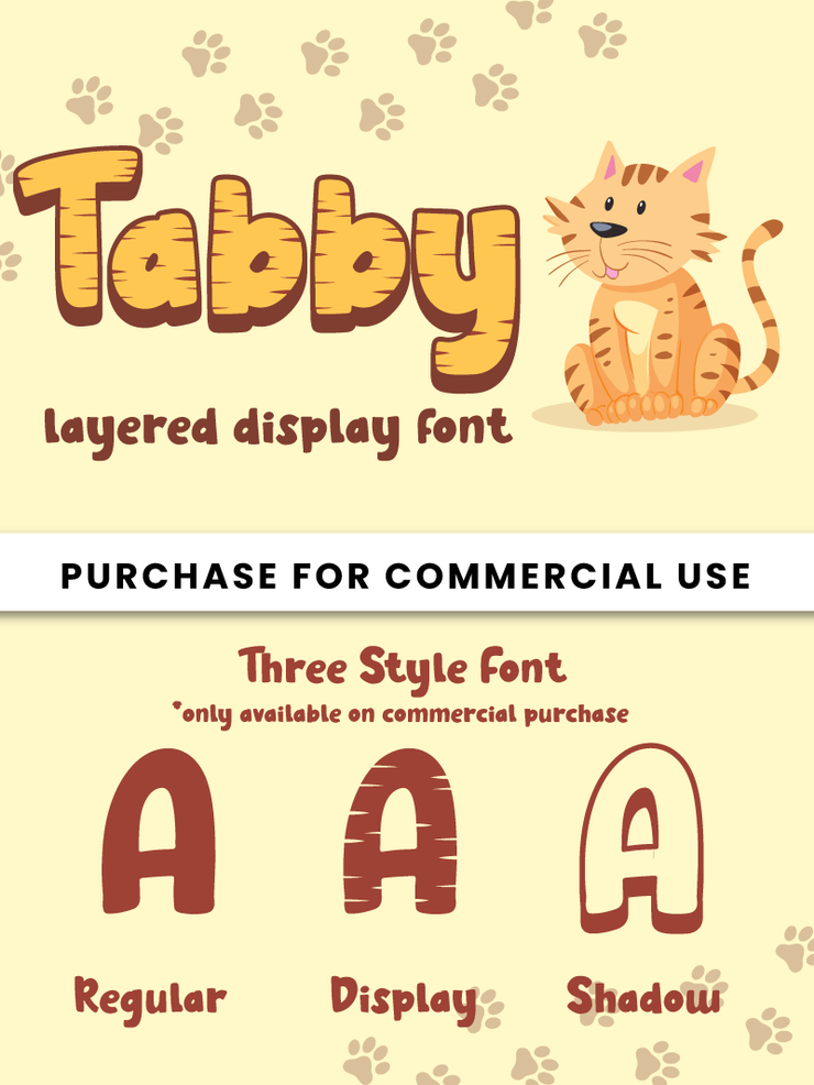 Tabby Display字体 1