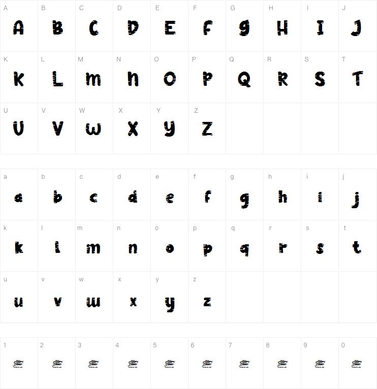 Tabby Display字体