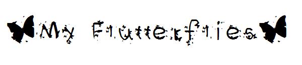 *My Flutterflies*字体