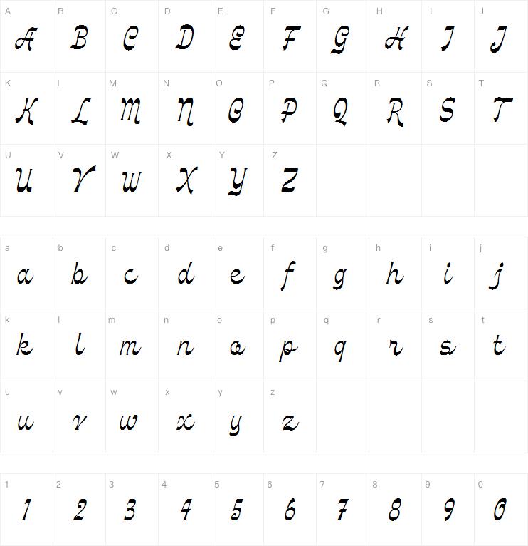 Achiever字体