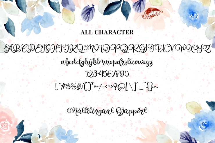 Alarate Script字体 5