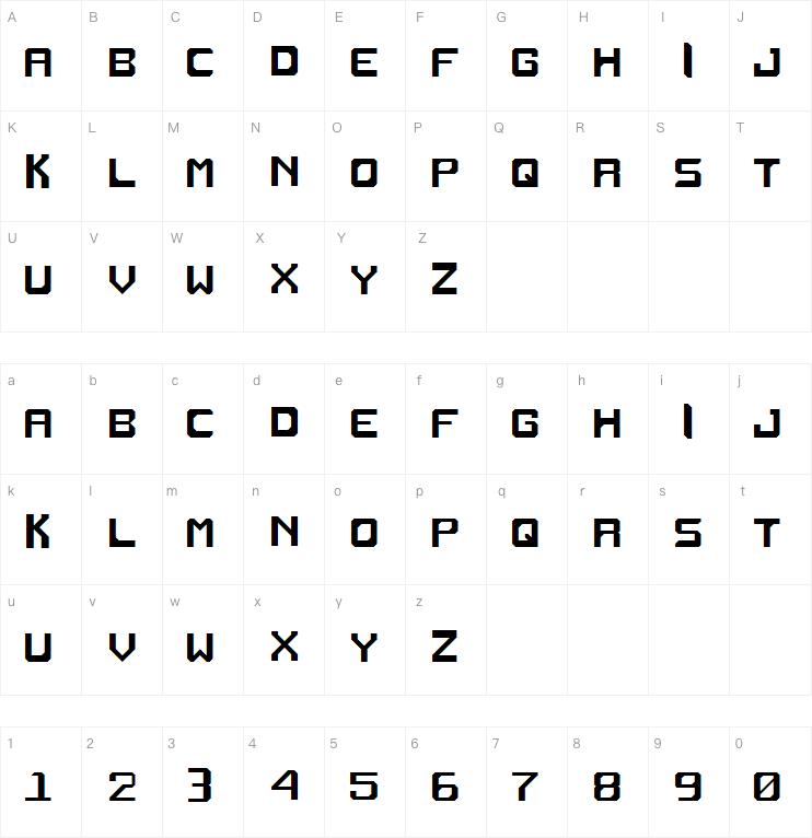 Recombo NBP Square字体