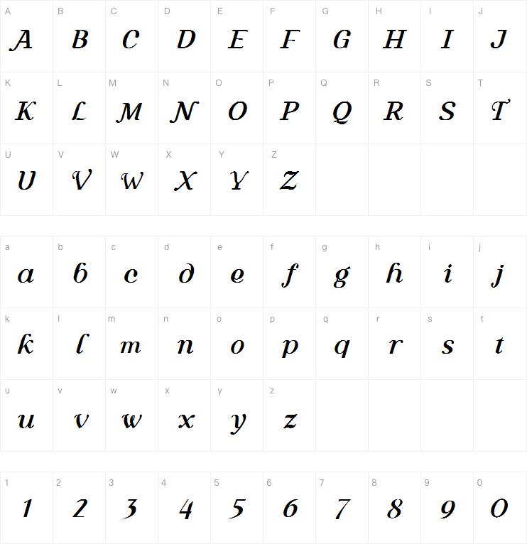 Sachila Residance字体