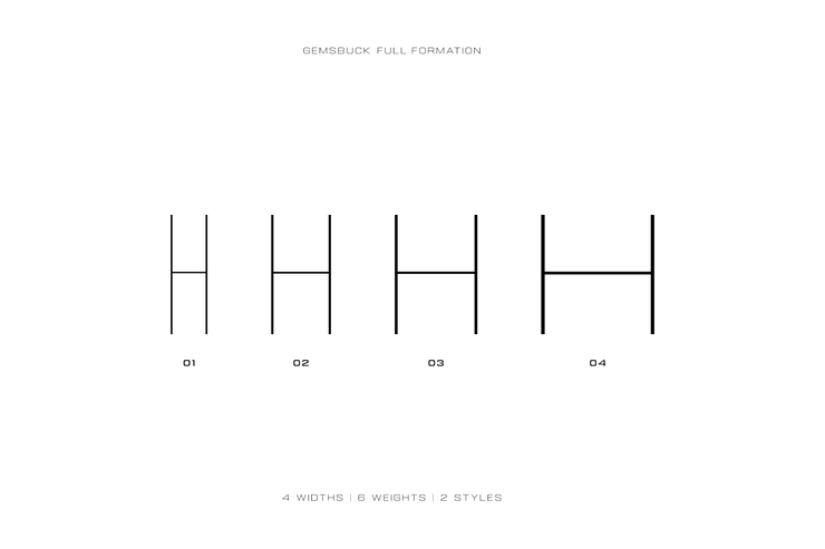 Gemsbuck 01 Thin字体 6
