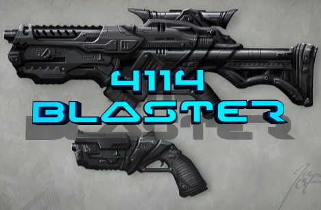 4114 Blaster字体 1