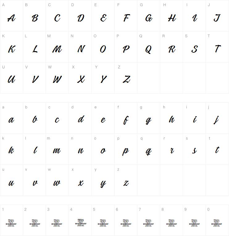 Mean Casat字体