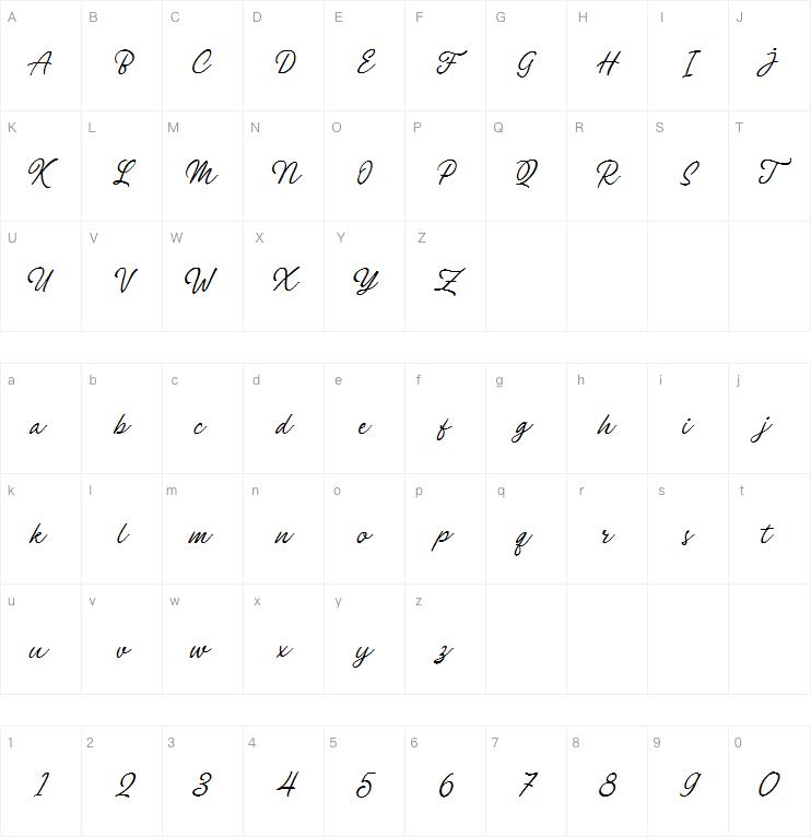 Philomena Script字体