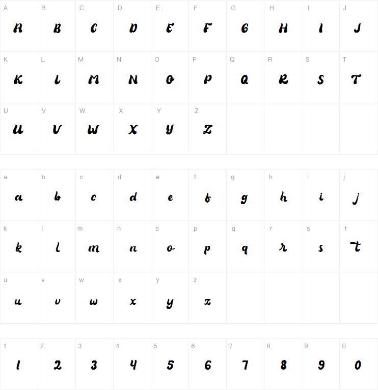 Rösti Creamy字体