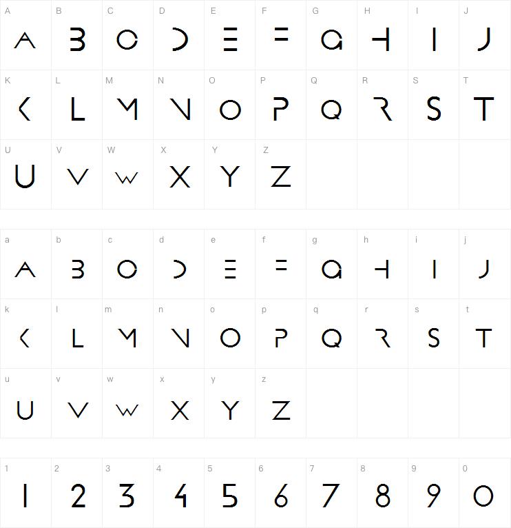 PROMETHEUS字体