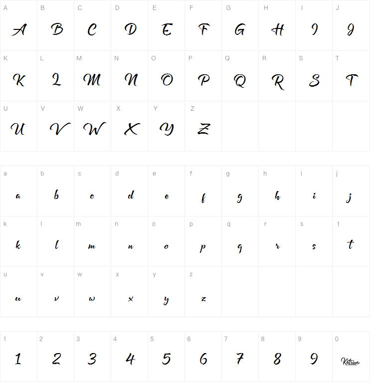 Katrine字体