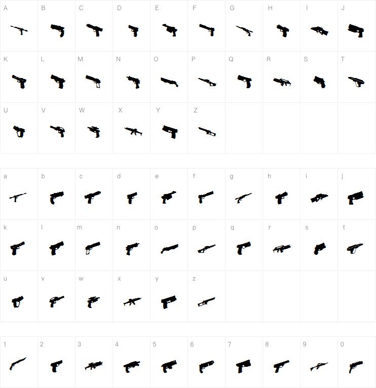 2nd Amendment 2050字体