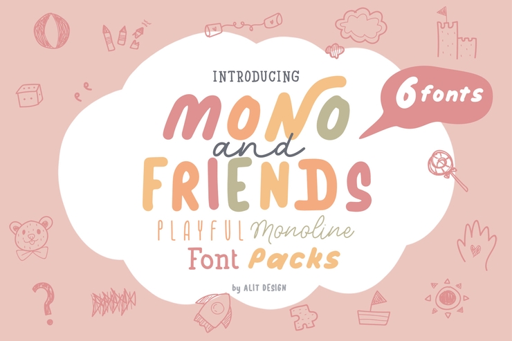 mono and friends do字体 5