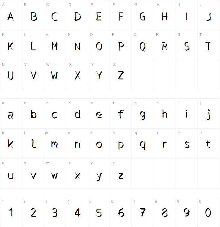 shadows of the valley字体