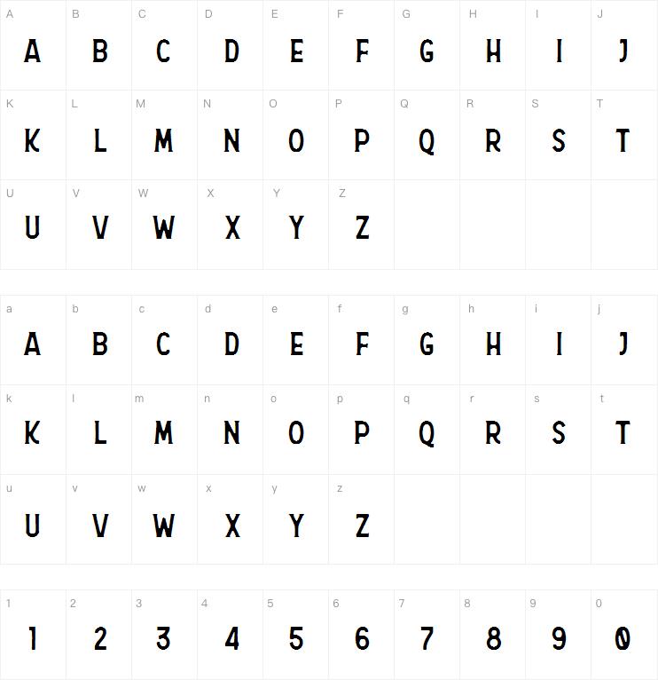 Meethlake Two字体