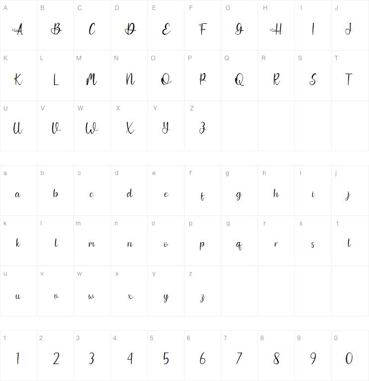 Bright Tropical字体