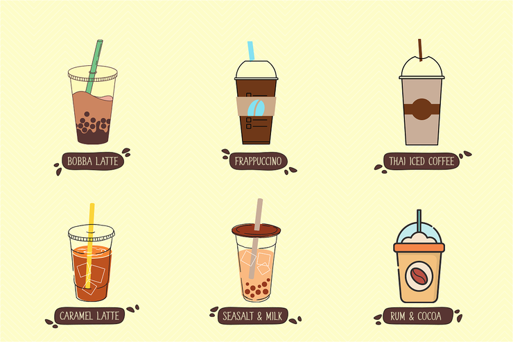 Sweet Iced Coffee字体 1