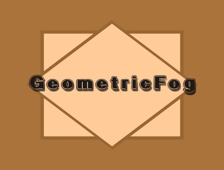 GeometricFog字体 1