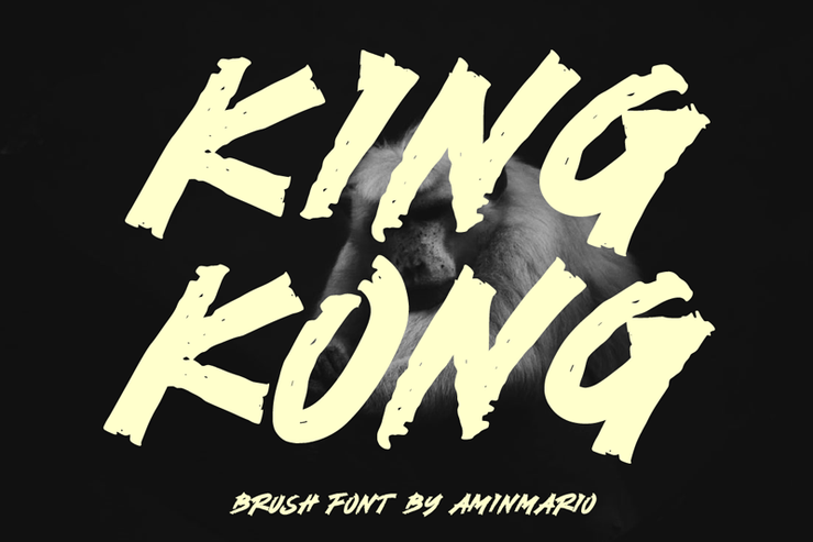 KING KONG字体 1