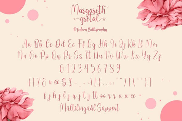 Margareth Gretal字体 2