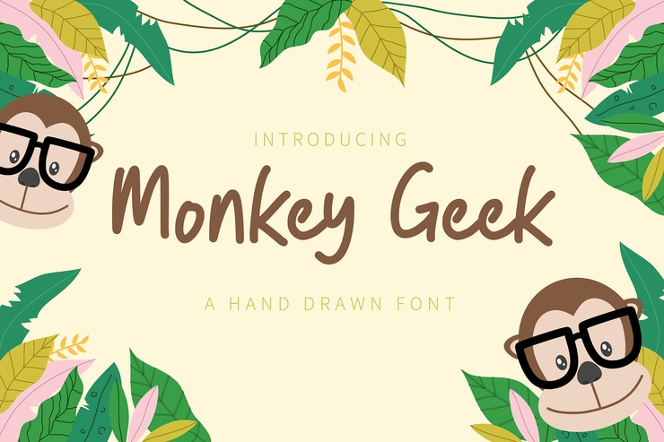 Monkey Geek字体 4