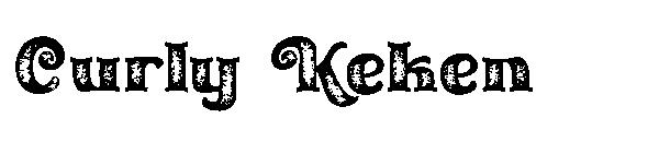 Curly Keken字体