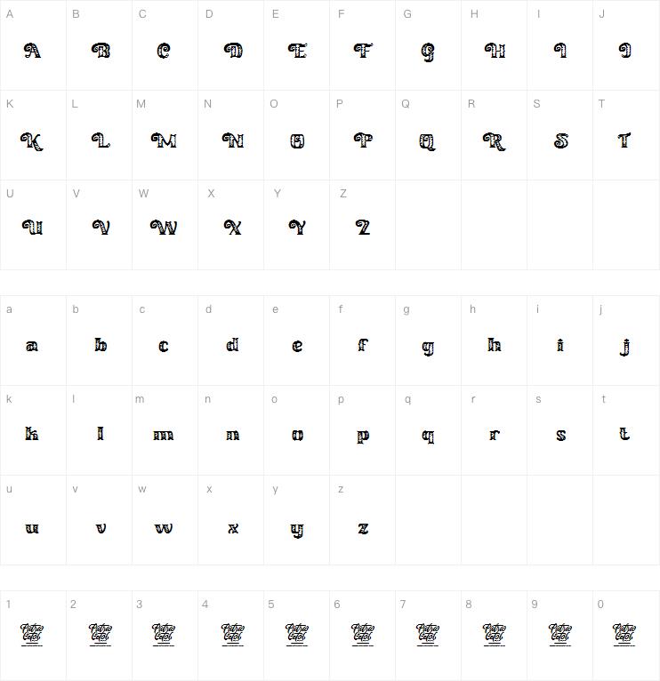 Curly Keken字体