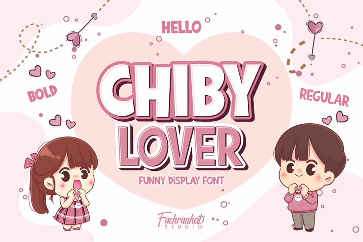 CHIBY LOVER字体 1