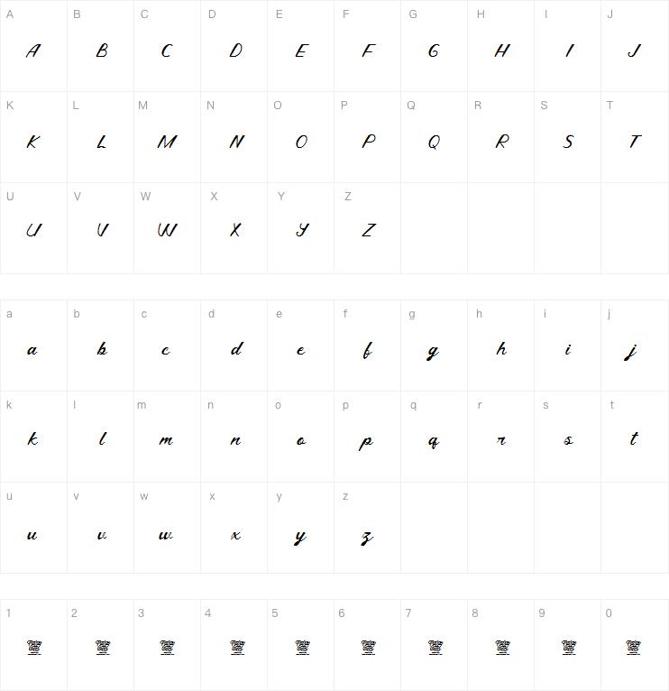 Charming Anneta字体