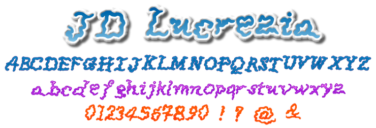 JDLucrezia字体 2