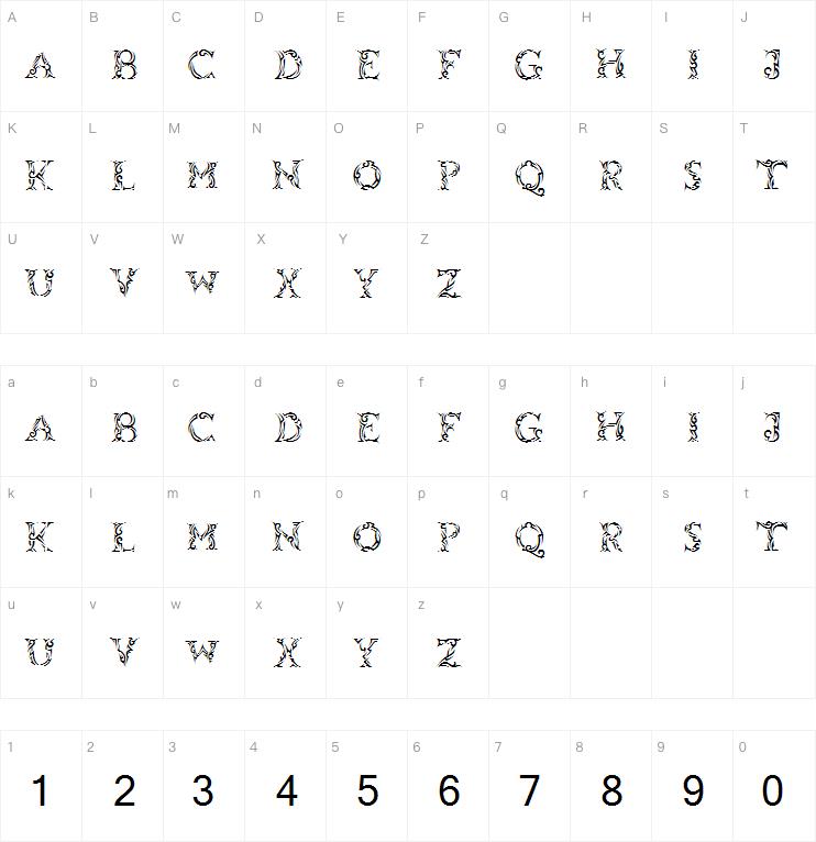 Tribalcase字体