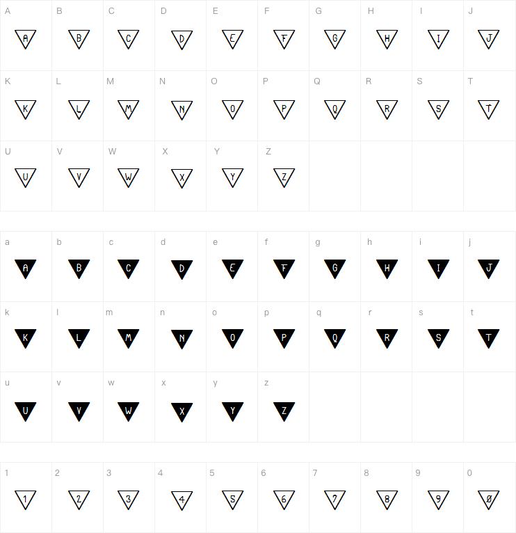 The South Flag St字体