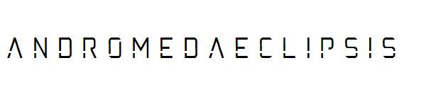 Andromedaeclipsis字体