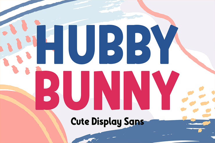 HUBBY BUNNY字体 1