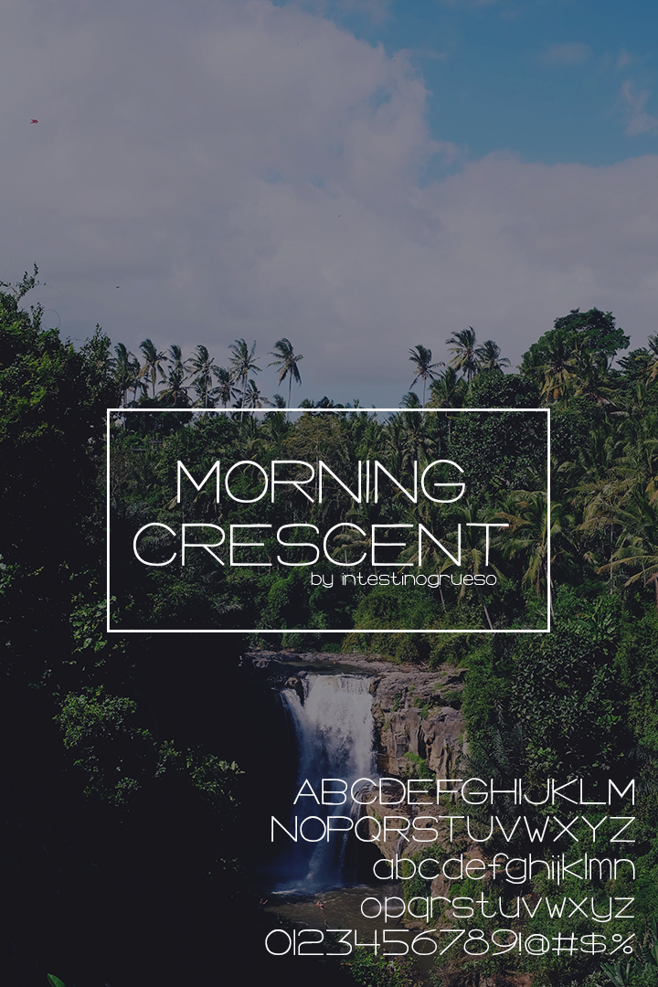 Morning Crescent字体 1