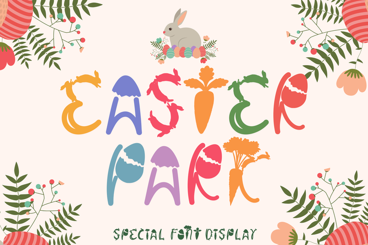 Easter Park字体 3