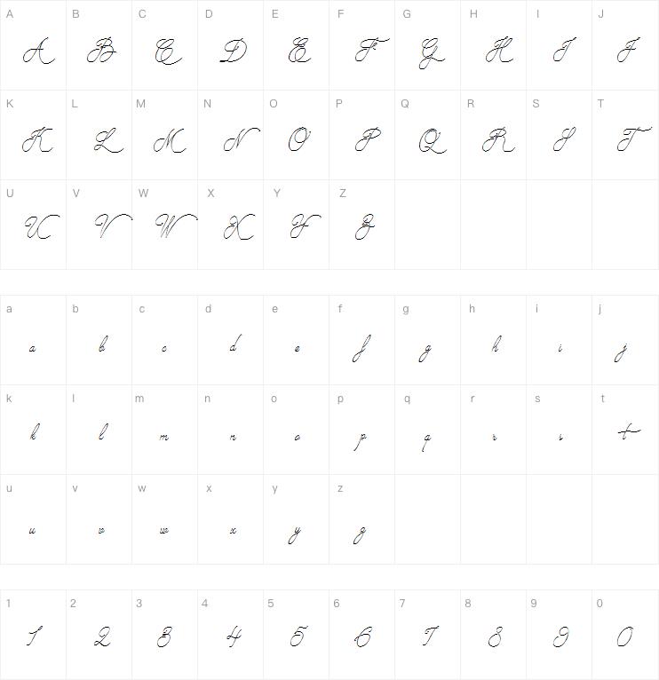 Brotherhood Script字体