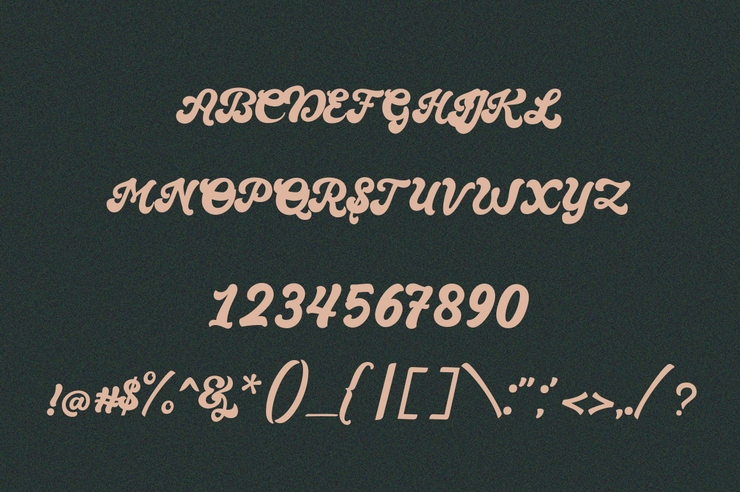 Suthen字体 1