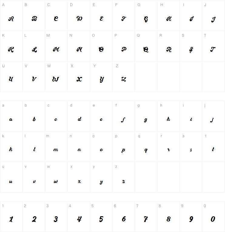 Suthen字体