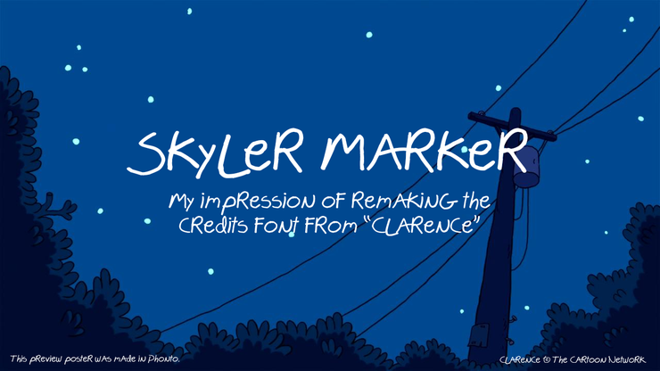 Skyler Marker 1