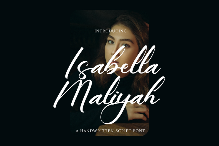 Isabella Maliyah字体 1