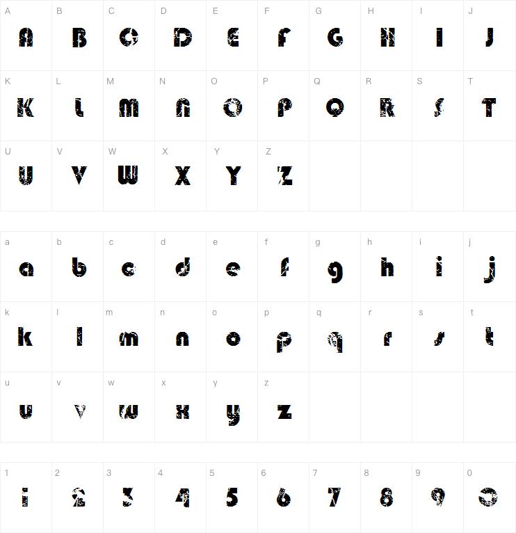 Deadmobil字体