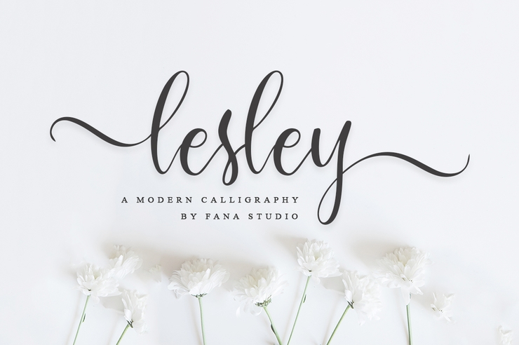 lesley字体 1