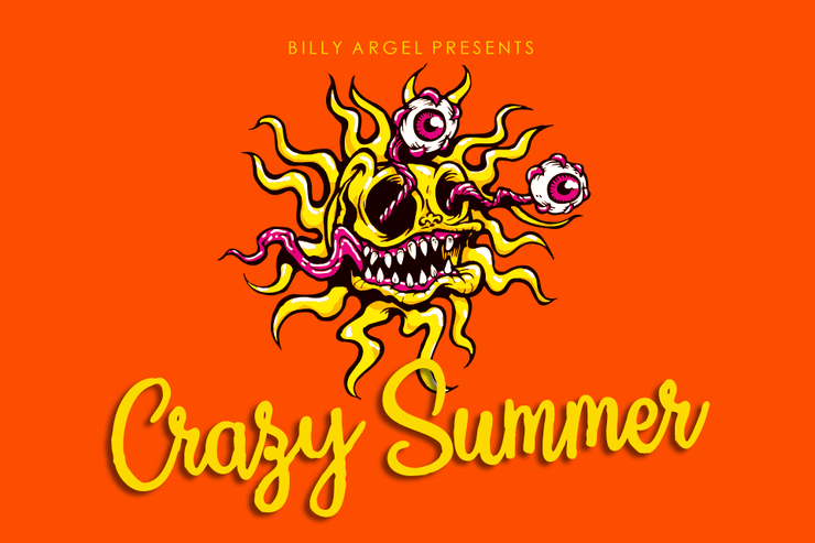 Crazy Summer字体 1