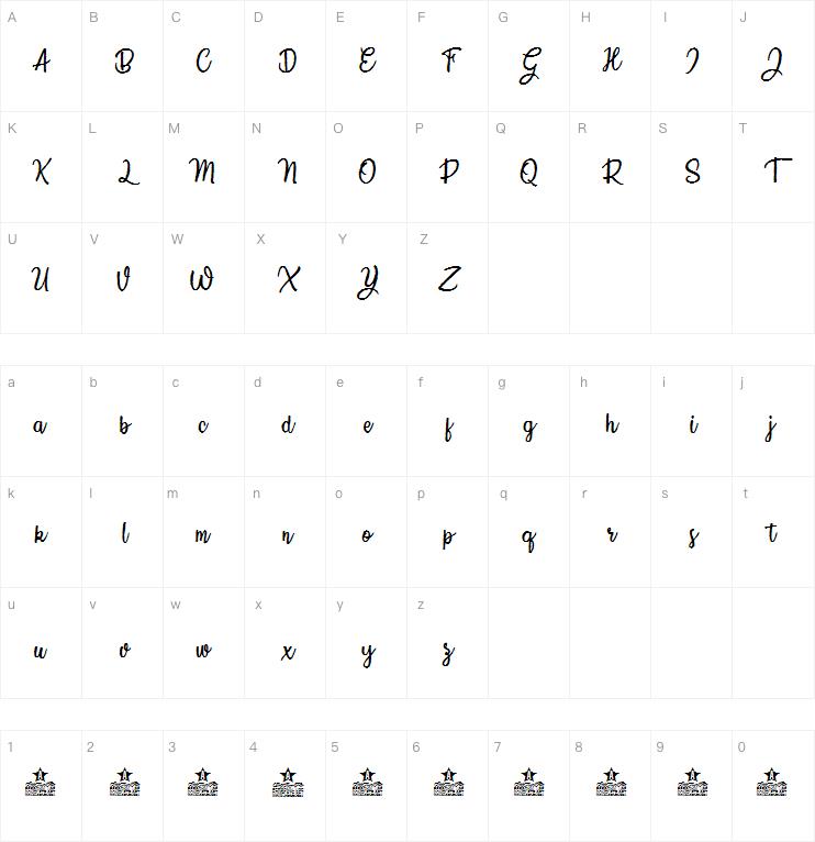 Crazy Summer字体