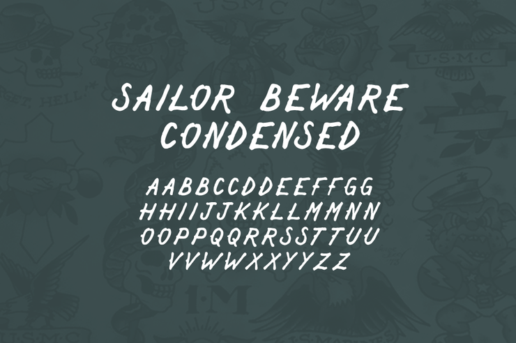 Sailor Beware字体 6