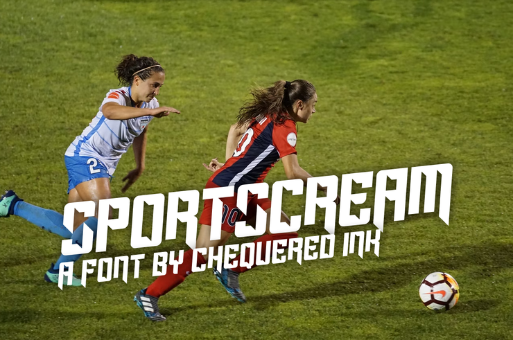 Sportscream字体 1